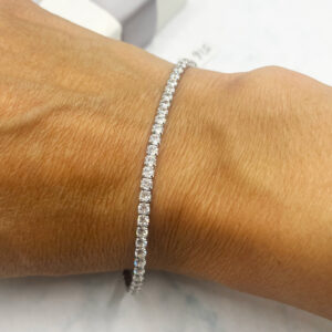 Fine Tennis Bracelet