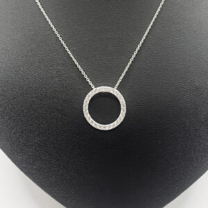 C.Z Circle of Life Necklace