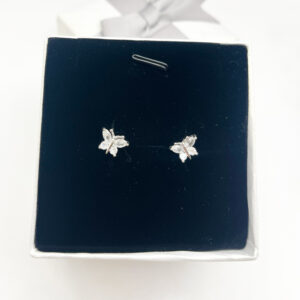 C.Z Butterfly Studs