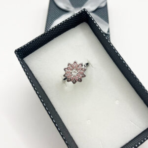 Multi Colour Dress Ring Pink