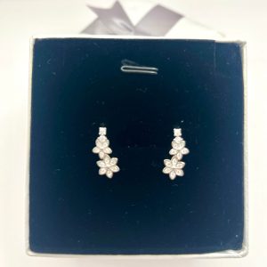 Twin Flower Studs